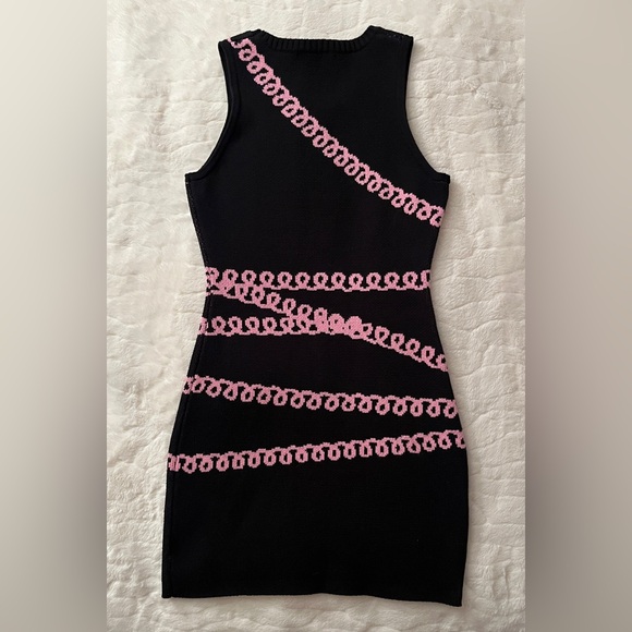 Telephone Dress MADDY- Black/Pink Cotton Mini Dress size S 🔥🔥🔥 - Picture 5 of 9
